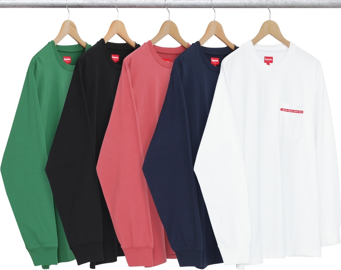 Woven Tape L/S Pocket Tee